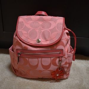 Coach Bags - Pink Coach Backpack NWOT Coach Bags - Pink Coach Backpack NWOT